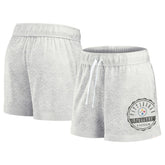 Pittsburgh Steelers Women's Vintage Badge Shorts Oatmeal