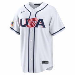 MLB Pete Crow-Armstrong USA Baseball Nike 2026 World Baseball Classic Home Stadium Jersey - White