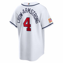 Pete Crow-Armstrong USA Baseball Nike 2026 World Baseball Classic Home Stadium Jersey - White Jerseys