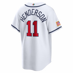 MLB Gunnar Henderson USA Baseball Nike 2026 World Baseball Classic Home Stadium Jersey - White