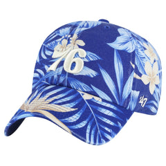 Philadelphia 76ers '47 Tropicalia Floral Clean Up Adjustable Hat Royal