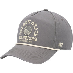 Golden State Warriors '47 Canyon Ranchero Hitch Adjustable Hat Charcoal