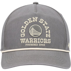 Golden State Warriors '47 Canyon Ranchero Hitch Adjustable Hat Charcoal