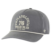 Philadelphia 76ers '47 Canyon Ranchero Hitch Adjustable Hat Charcoal