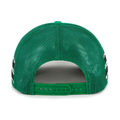 Boston Celtics '47 Sidebrand Stripes Trucker Adjustable Hat Kelly Green