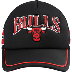 Chicago Bulls '47 Sidebrand Stripes Trucker Adjustable Hat Black