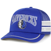 Dallas Mavericks '47 Sidebrand Stripes Trucker Adjustable Hat Blue