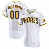 MLB San Diego Padres Nike Home Authentic Custom Jersey - White