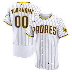 MLB San Diego Padres Nike Home Authentic Custom Jersey - White