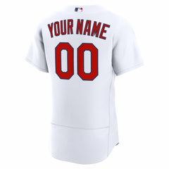 MLB St. Louis Cardinals Nike Home Authentic Custom Jersey - White