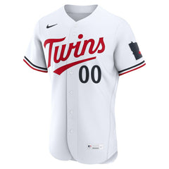 MLB Minnesota Twins Nike Home Authentic Custom Jersey - White