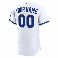 MLB Kansas City Royals Nike Home Authentic Custom Jersey - White