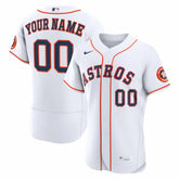 MLB Houston Astros Nike Home Authentic Custom Jersey - White