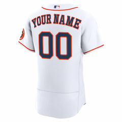 MLB Houston Astros Nike Home Authentic Custom Jersey - White