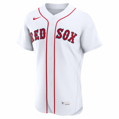 MLB Boston Red Sox Nike Home Authentic Custom Jersey - White