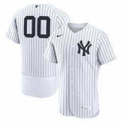 MLB New York Yankees Nike Home Authentic Custom Jersey - White