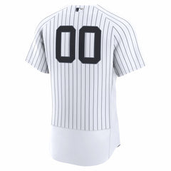 MLB New York Yankees Nike Home Authentic Custom Jersey - White