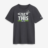 Seattle Seahawks Super Bowl LX Champions Pickoff Move Parade T-Shirt Anthracite