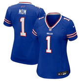 NFL Number 1 Mom Buffalo Bills Women's Game Jersey - Royal