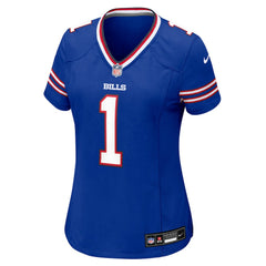 NFL Number 1 Mom Buffalo Bills Women's Game Jersey - Royal