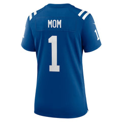 NFL Number 1 Mom Indianapolis Colts Women's Game Jersey - Royal