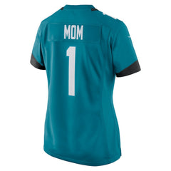 NFL Number 1 Mom Jacksonville Jaguars Women's Game Jersey - Teal