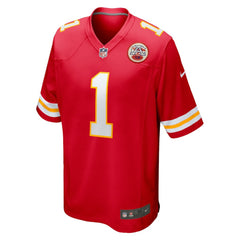 NFL Number 1 Dad Kansas City Chiefs Game Jersey - Red