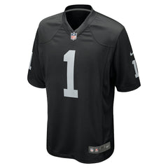 NFL Number 1 Dad Las Vegas Raiders Game Jersey - Black