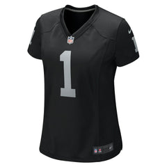 NFL Number 1 Mom Las Vegas Raiders Women's Game Jersey - Black