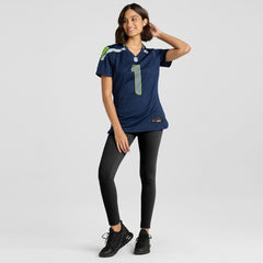 NFL Number 1 Mom Seattle Seahawks Women's Game Jersey - College Navy