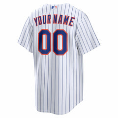MLB New York Mets Nike Home Replica Custom Jersey - White