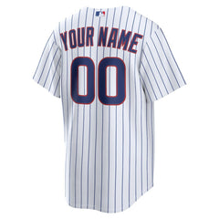 MLB Chicago Cubs Nike Home Replica Custom Jersey - White