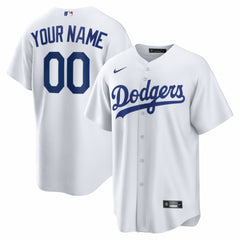MLB Los Angeles Dodgers Nike Home Replica Custom Jersey - White