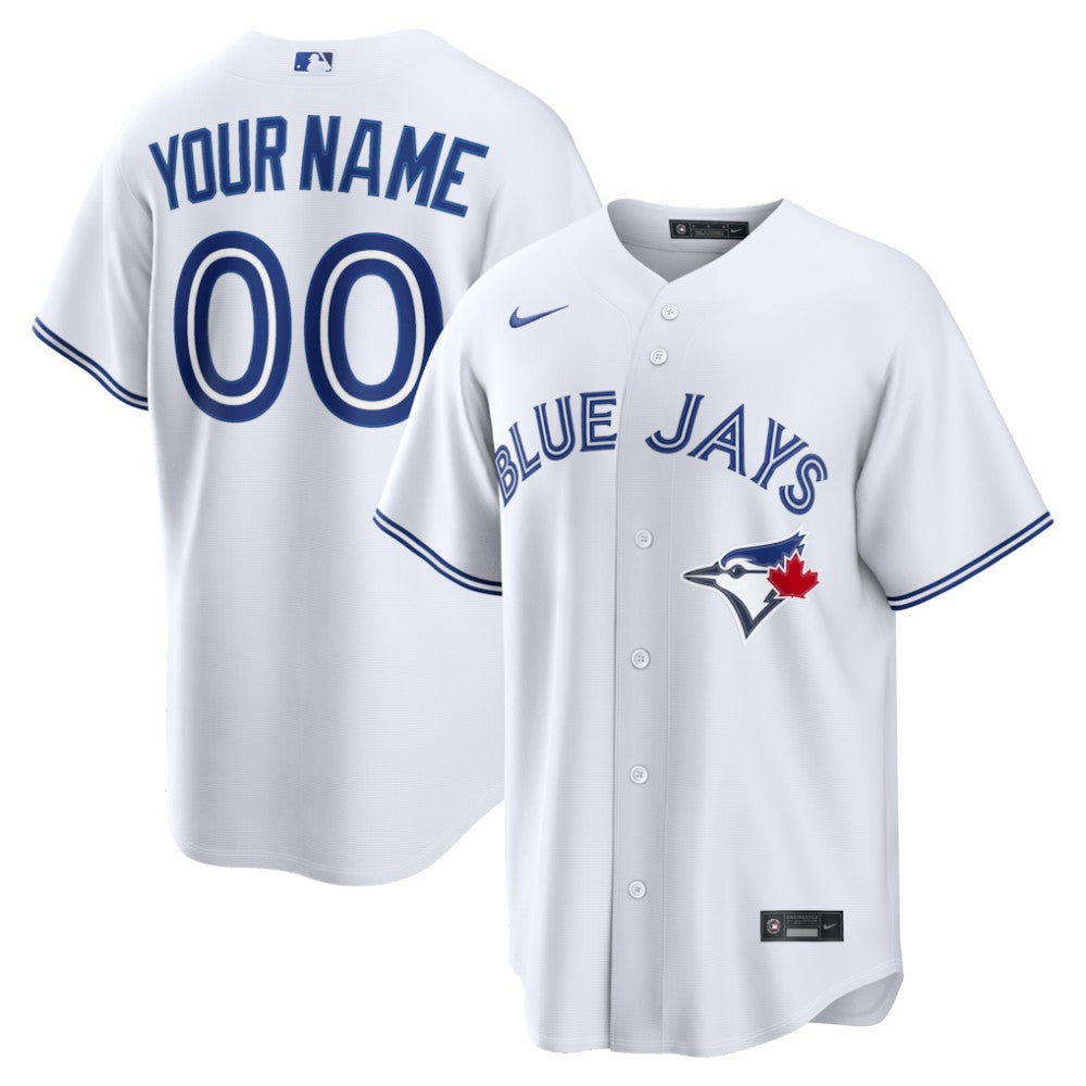 MLB Toronto Blue Jays Nike Home Replica Custom Jersey - White