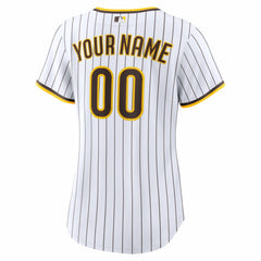 MLB San Diego Padres Nike Women's Home Replica Custom Jersey - White