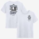 Seattle Seahawks Women's Super Bowl LX Champions Long Ball T-Shirt White