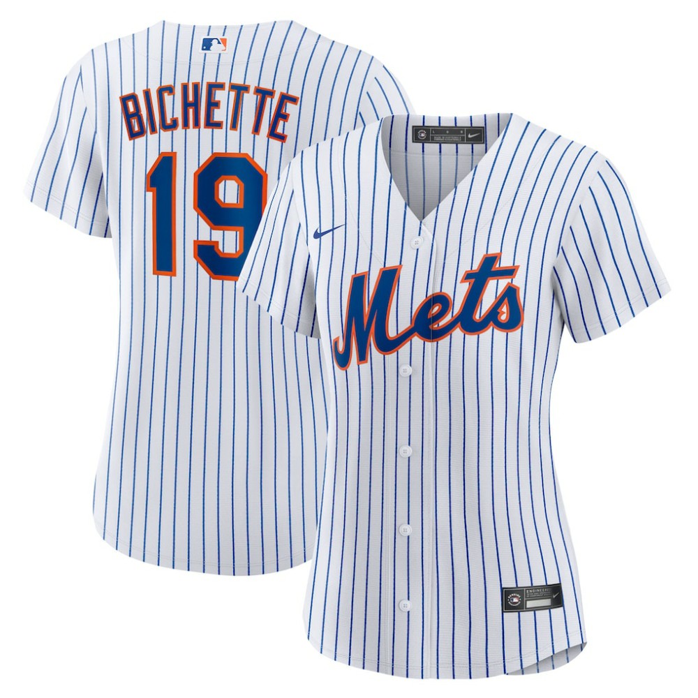 MLB Bo Bichette New York Mets Nike Women's Home Replica Jersey - White
