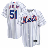 MLB Freddy Peralta New York Mets Nike Home Replica Jersey - White