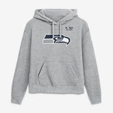 Jaxon Smith-Njigba Seattle Seahawks Women's Super Bowl LX Champions Patch Name & Number Hoodie Heather Gray