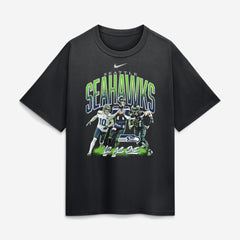 Seattle Seahawks 12 As One Loose T-Shirt Black