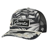 San Francisco Giants '47 Tropicalia Trucker Hitch Adjustable Hat - Black Hats