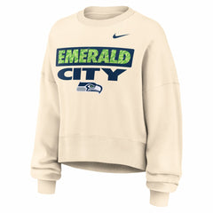 Seattle Seahawks Women's Deep Threat Phoenix Sweatshirt Natural