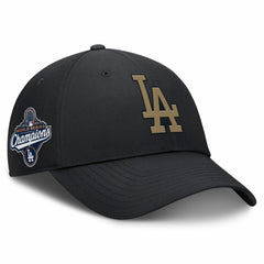 Los Angeles Dodgers Nike 2026 Gold Collection Unstructured Adjustable Hat - Black Hats