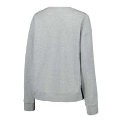 Terez MLB Women's Baseball Field Pullover Sweatshirt - Gray Pullover