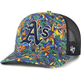 Athletics '47 Youth Jungle Gym Adjustable Trucker Hat - Navy Hats