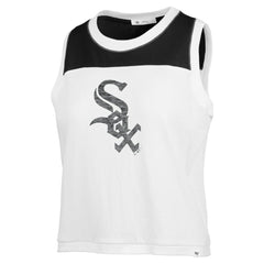 Chicago White Sox '47 Women's Premier Zoey Waist Length Tank Top - White Tanks