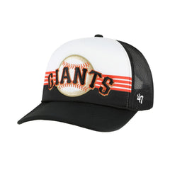 San Francisco Giants '47 Lift Off Foam Front Mesh Trucker Adjustable Hat - Black Hats