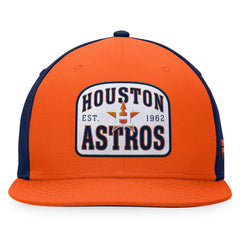 Houston Astros Fanatics Cycle Snapback Hat - Orange/Navy Hats