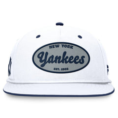 New York Yankees Fanatics Cooperstown Collection Iron Golfer Snapback Hat - White Hats