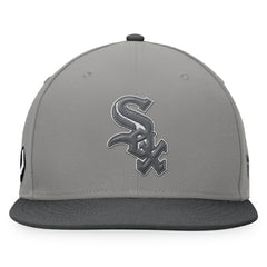 Chicago White Sox Fanatics Ace Snapback Hat - Gray/Charcoal Hats